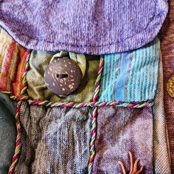 Handmade Satchel Bag with Strap Pocket - Picture 4 of 13